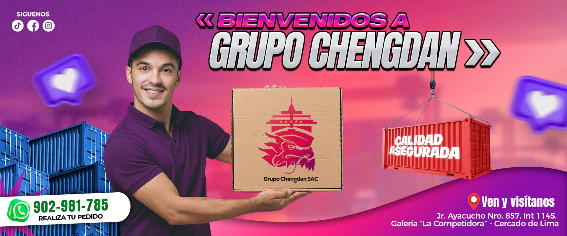 IMPORT JLM SAC - BIENVENIDA